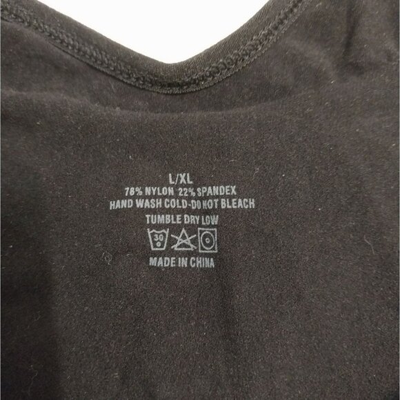 SHAPERX Women's Shapewear Bodysuit Tummy Control Seamless Black Sz L/XL - Picture 10 of 11